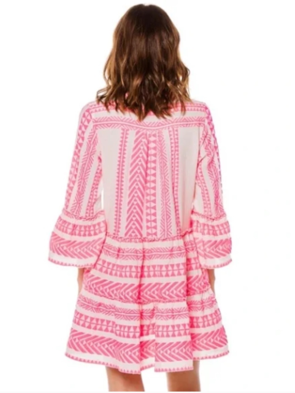 {Devotion} Ella Tiered Cotton Dress NWT - Picture 8 of 8
